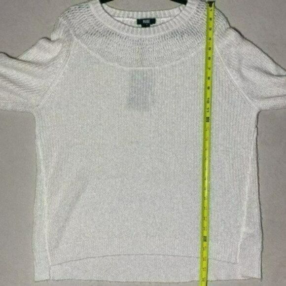 NWT MSRP $269 PAIGE 42% Wool Baskin Sweater Women's Size XL - Picture 6 of 8